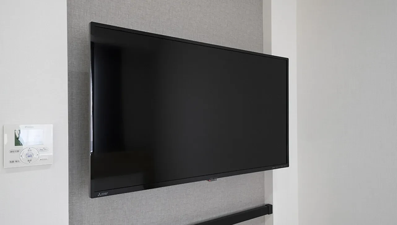 画像：テレビサイズは40インチ