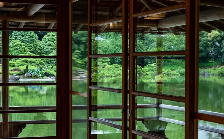 画像：清澄庭園