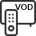 アイコン：VOD （有料）