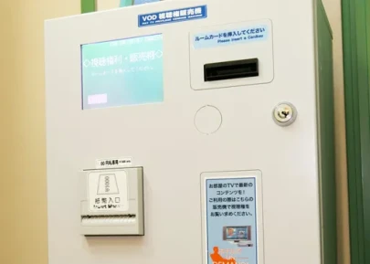 画像：VOD視聴権販売機