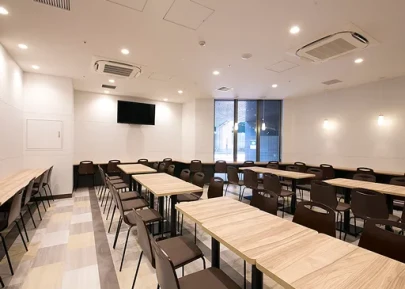 画像：朝食会場