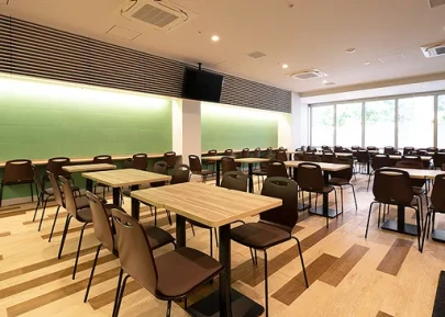 画像：朝食会場