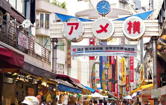 画像：アメ横商店街