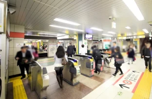 画像：地下鉄 東日本橋駅からのアクセス