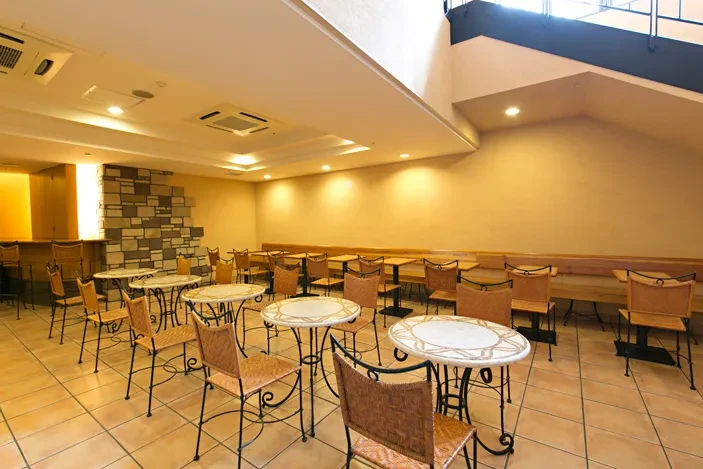 写真：朝食会場