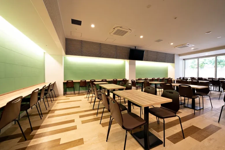 画像：朝食会場