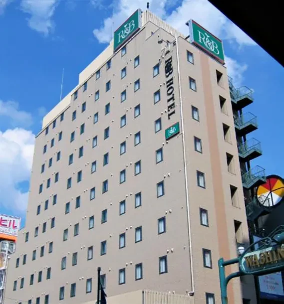 写真：R＆Bホテル熊本下通の外観
