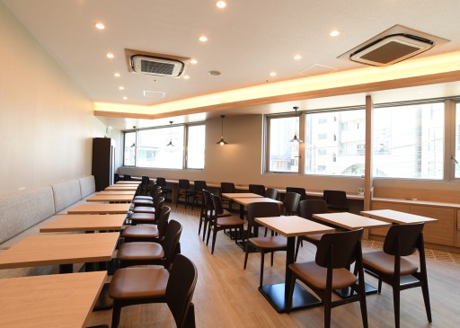 画像：朝食会場