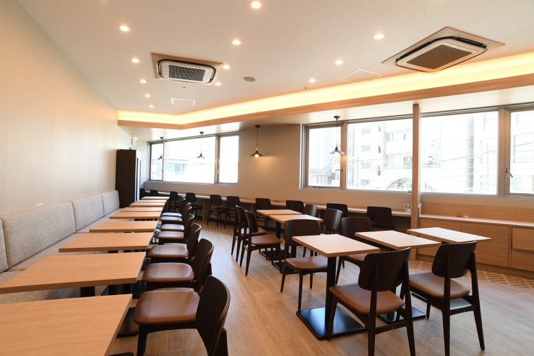 画像：朝食会場