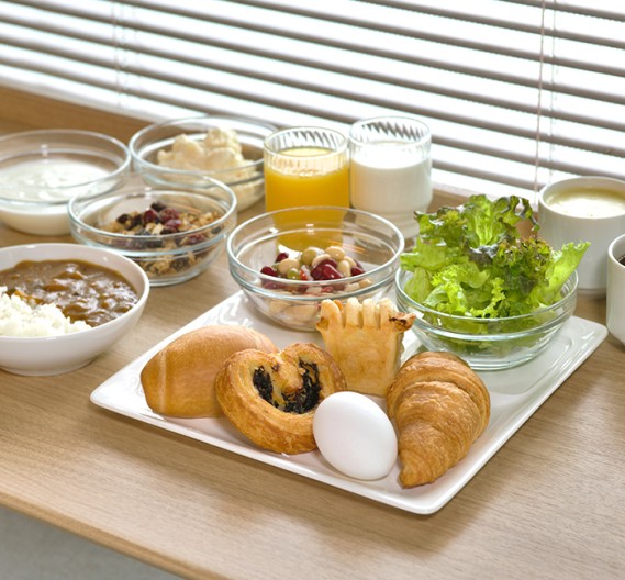 画像：朝食