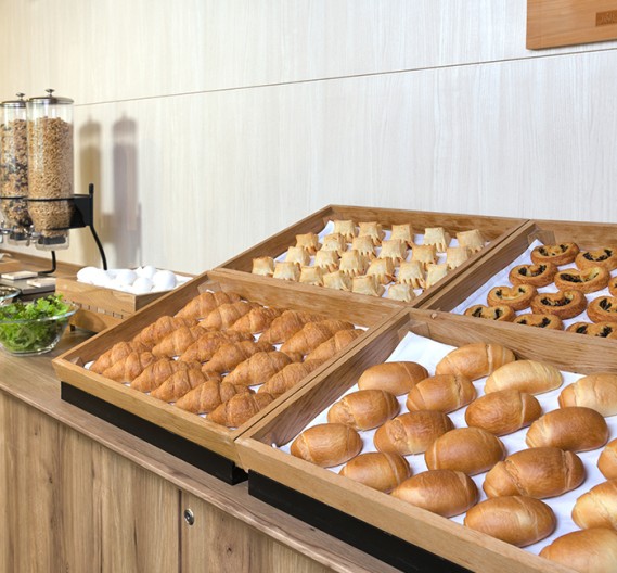写真：朝食