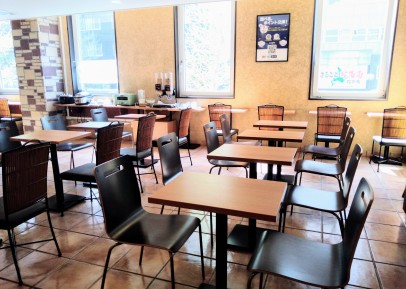 画像：朝食会場