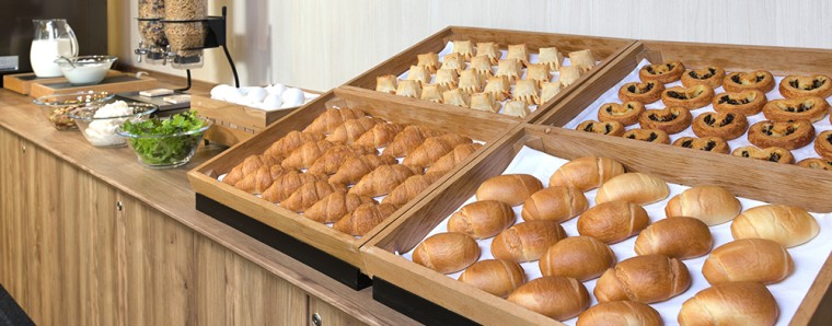 画像：朝食のご案内