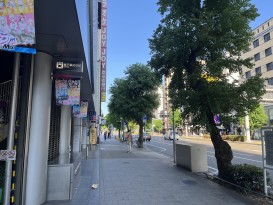 画像：地下鉄 栄駅からのアクセス