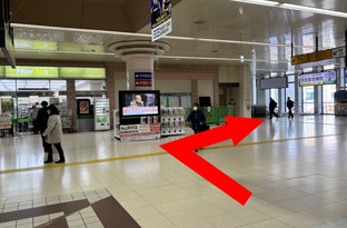 画像：JR 熊谷駅からのアクセス