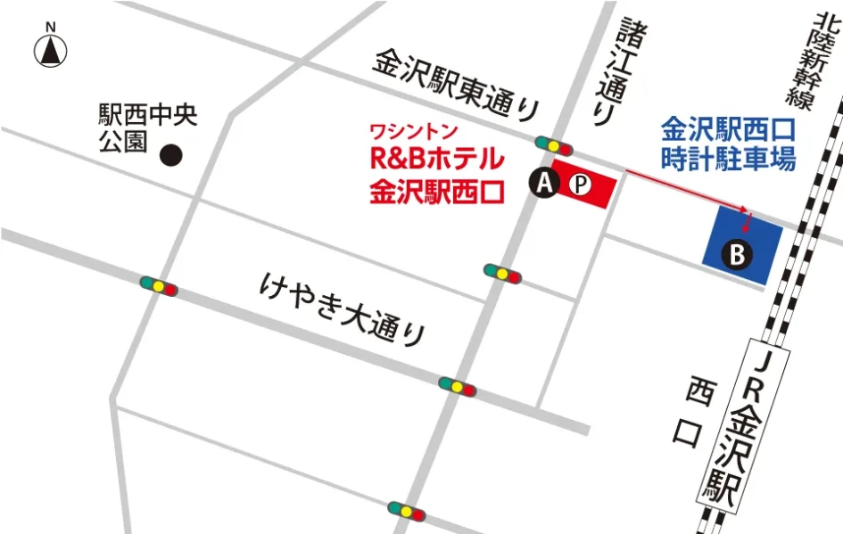 駐車場案内図