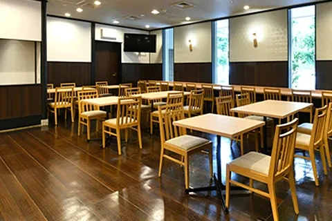画像：朝食会場