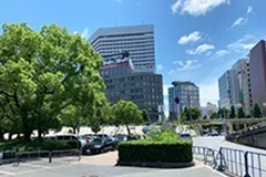画像：JR新大阪駅 １F正面口からのアクセス