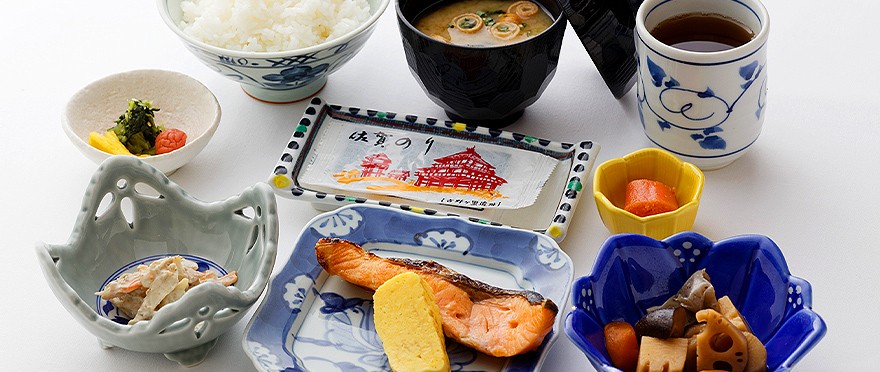 写真：朝食
