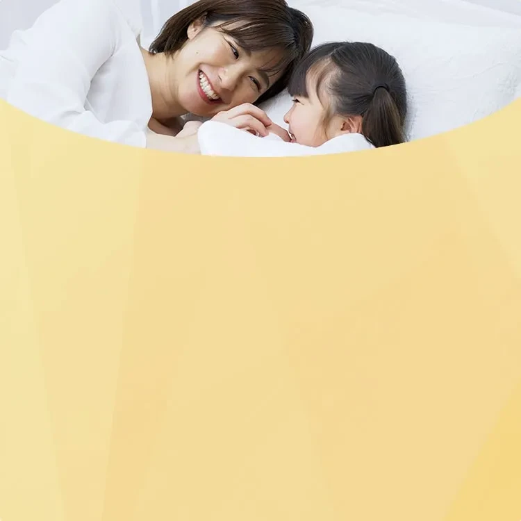 画像：お子様の添い寝