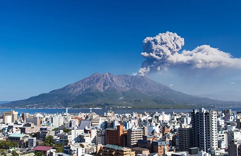 画像：桜島