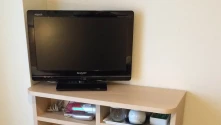写真：エコノミーツインルームテレビ