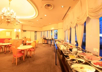 画像：朝食会場