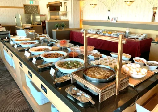 画像：朝食会場