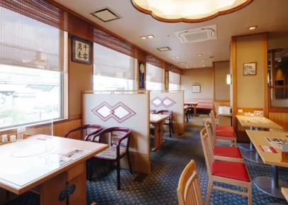 写真：朝食会場