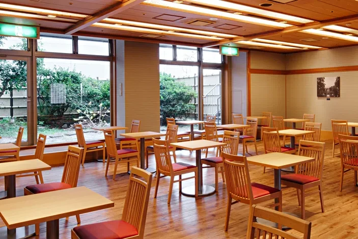 写真：朝食会場