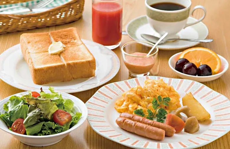 写真：洋朝食