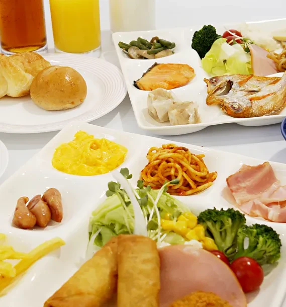 画像：朝食