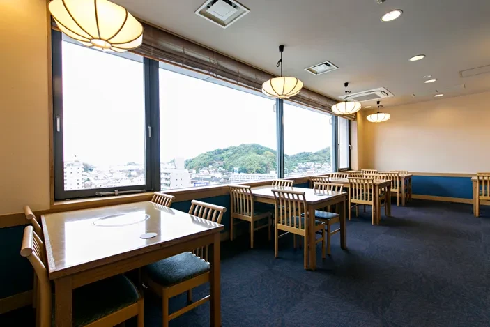 写真：朝食会場