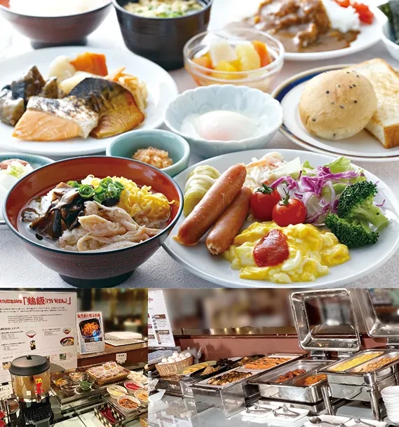 画像：朝食のご案内