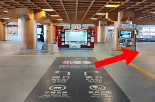 画像：JR奈良駅からのアクセス