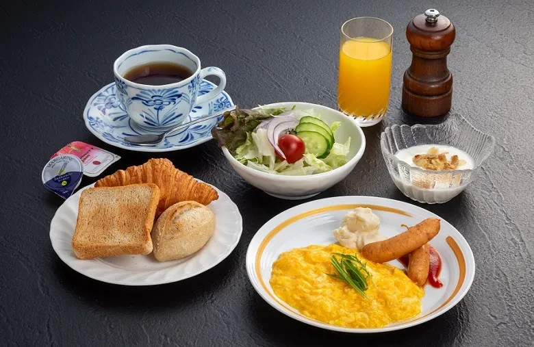写真：洋朝食