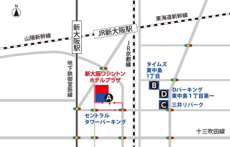 画像：駐車場マップ